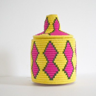  sold sold sold berber basket handwoven vintage moroccan berber wool lidded basket 