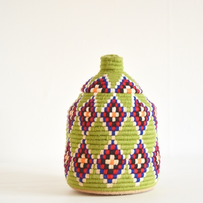  sold sold sold berber basket handwoven vintage moroccan berber wool lidded basket 
