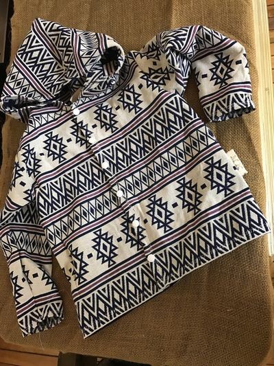 Woven Hooded Car Coat