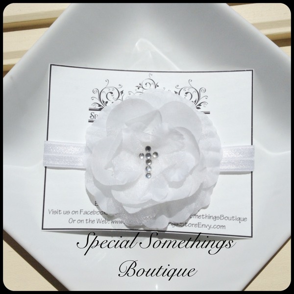 Flower Girl/Christening/Communion Headband