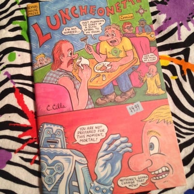 Labyrinthectomy luncheonette by c. cilla comic book - Thumbnail 5