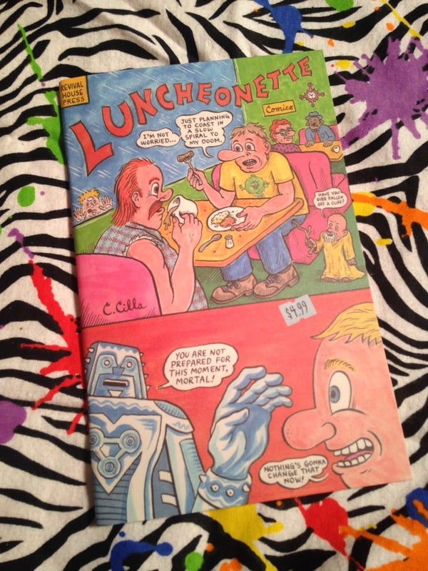 Labyrinthectomy Luncheonette by C. Cilla comic book