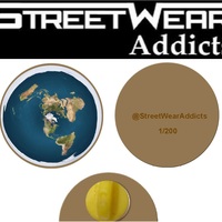 (Friends Pack) Qty of 3 Limited Edition Flat Earth Pin 1 out of 200 (Random Serial #) - Thumbnail 2