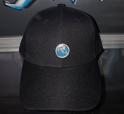 Limited Edition Flat Earth Hat Pin + Structured Dad Cap Combo - 1 out of 200 (Random Serial #)