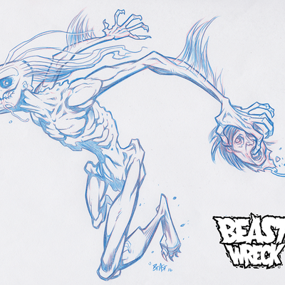 Ghoul original pencil artwork - Thumbnail 5