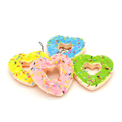 Sprinkled Heart Churro Squishy Charms