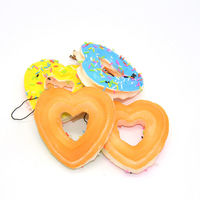 Sprinkled Heart Churro Squishy Charms - Thumbnail 3
