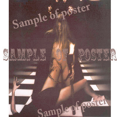 Rare 1976 queen poster night at the opera  