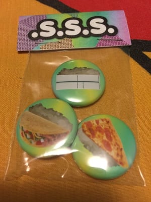 Strange Sushi Badge Set (.S.S.S.)