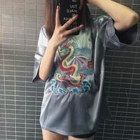 Dragon Embroidered Tee - Thumbnail 3