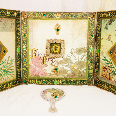 The frog prince (2) - triple panel 