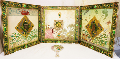 The Frog Prince (2) - triple panel 