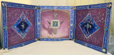 Flight of the Unicorn - triple panel 