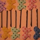 Tiny Colored Polka Dot Bow Hair Clips - Thumbnail 1