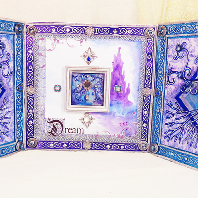 Fairytale dreams - triple panel 