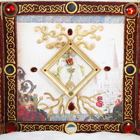 Fairytale Roses - triple panel  - Thumbnail 2