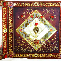 Fairytale Roses - triple panel  - Thumbnail 3