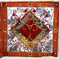 Fairytale Roses (3) - triple panel  - Thumbnail 3