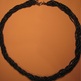 Gunmetal Seed Bead Necklace - Thumbnail 4