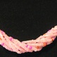 Multi-Pink Seed Bead Necklace - Thumbnail 1