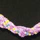 Multi-Purple Seed Bead Necklace - Thumbnail 2