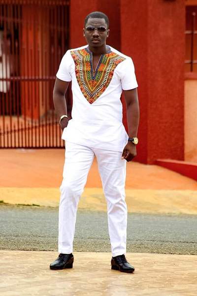 Dashiki Short Sleeve Shirt & Pant Men's African Clothing Men's Wear