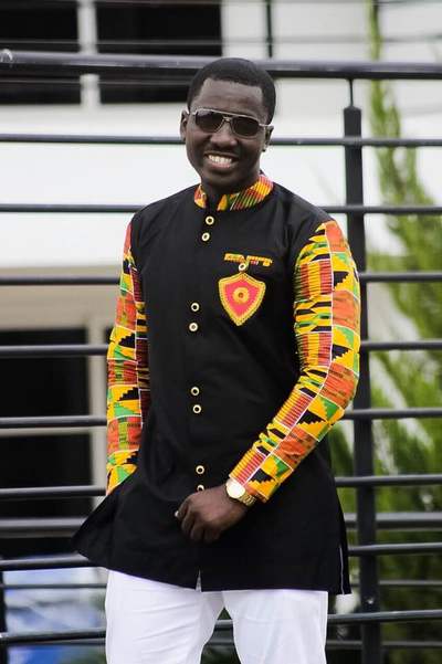 Kente & Black Men's African Clothing Men's Fashion Wear African fashion