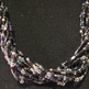 Dressy Black Seed Bead Necklace - Thumbnail 3