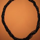Dressy Black Seed Bead Necklace - Thumbnail 4