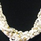 Shiny White Seed Bead Necklace - Thumbnail 2