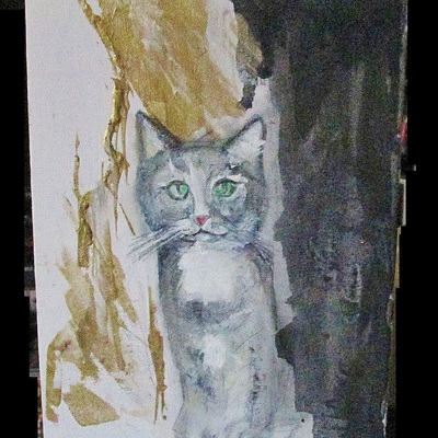 My cat winifred burkle