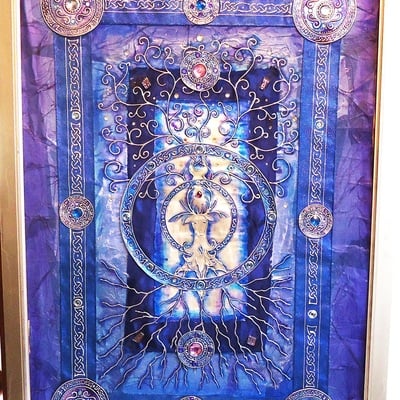 Stag lord in silver blue