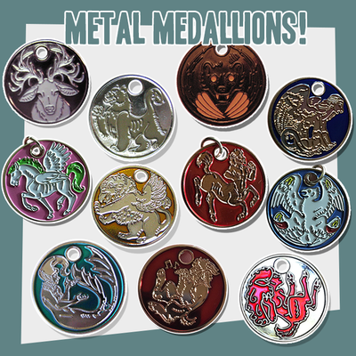 Skin deep medallions