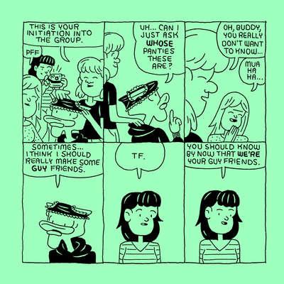 Just one of the girls