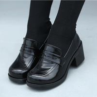 College Wind Uniforms Heel Shoes - Thumbnail 1