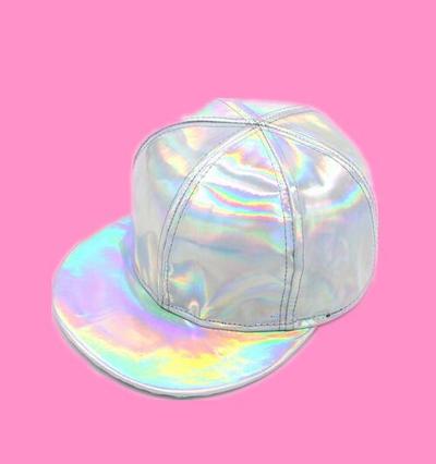 Holographic Snapback Cap