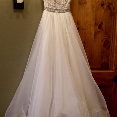 New arrival real made wedding dress, lace wedding dress, cheap wedding dress, cheap wedding gown, bridal wedding dress,w04 - Thumbnail 5