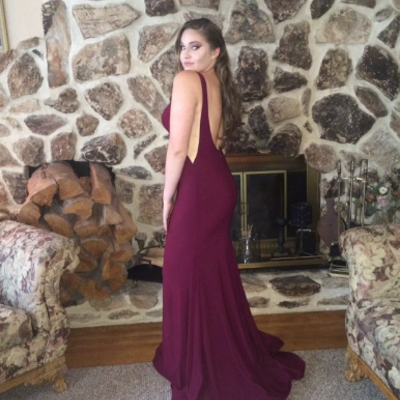 Bbdressing burgundy mermaid long prom dresses pd0001