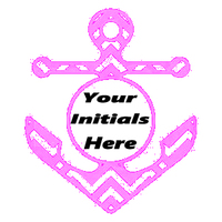 Custom anchor outdoor vinyl decal handmade sticker window decal, kayak decal, boat decal, mailbox - Thumbnail 1