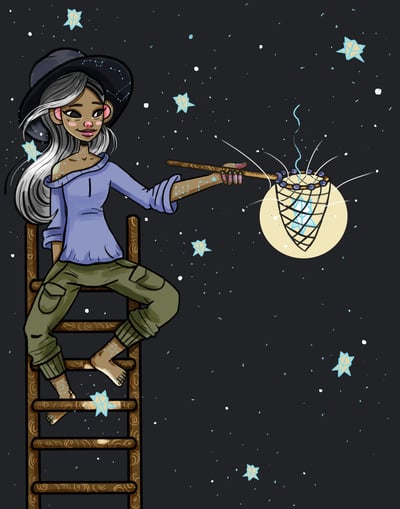 Star Catcher (print and mini-print)