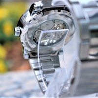 "The Cargyros" Stainless Steel Mechanical Watch - Thumbnail 3