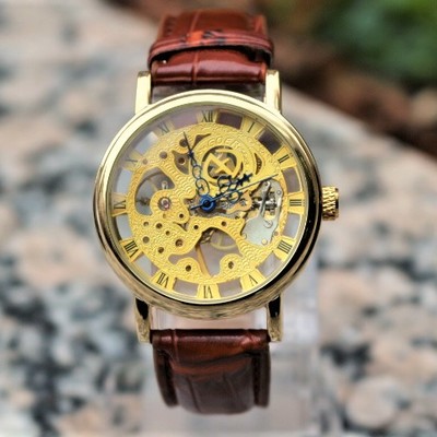 The bentley automatic mechanical skeleton watch