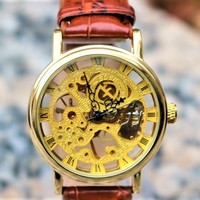 The Bentley Automatic Mechanical Skeleton Watch - Thumbnail 4