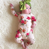 Pretty Flower Jumpsuit - Thumbnail 1