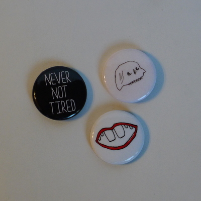 1 inch button pack