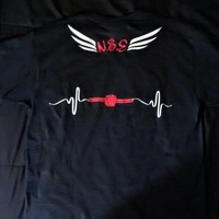 E.R (Black,Red&White) Valentine Love Shirt. - Thumbnail 1