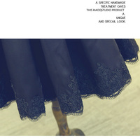 Attractive  lace short sleeve homecoming dress,short prom dress - Thumbnail 4