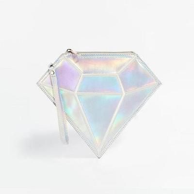 Hologram diamond handbag