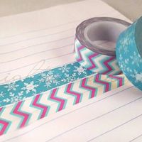 Pretty Winter Washi Rolls - Thumbnail 1