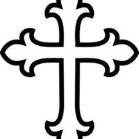 Celtic cross outdoor vinyl handmade sticker decal  - Thumbnail 1